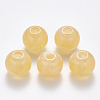 Acrylic Large Hole Beads OACR-R074-03A-02-1