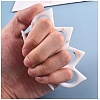 Cat & Paw Shape Self Defense Keychain Silicone Molds DIY-P006-30-5