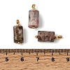 Natural Thulite Pendants GG-CBACE45-02G-05-3