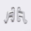 Tarnish Resistant 304 Stainless Steel Charms STAS-F159-64P-2
