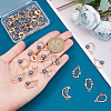 CHGCRAFT 36Pcs 9 Style Alloy Enamel Pendants FIND-CA0004-59-3