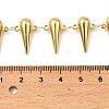 304 Stainless Steel Teardrop Link Chains CHS-G042-07G-2