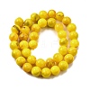 Natural Striped Stone Beads Strands G-D315-A01-04-8mm-3