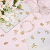 32Pcs 8 Styles Alloy Pendants FIND-SC0013-64-3
