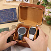 Imitation Leather Double Watch Storage Zipper Boxes CON-WH0089-227B-3