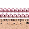 Baking Painted Pearlized Glass Pearl Bead Strands HY-N002-6mm-C01-5