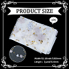 3D Flower Milk Fiber Embroidery Fabric AJEW-WH20006-241B-2