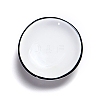 Flat Round Porcelain Jewelry Plates PW-WGA4D51-02-1