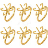 Brass Adjustable Ring Findings KK-BBC0023-69C-1