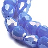 Electroplate Glass Beads Strands EGLA-D030-P4mm-B05-4