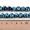Baking Paint Glass Beads Strands DGLA-N003-10mm-A08-4
