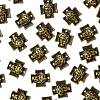 Tibetan Style Alloy Cross with Jesus Alloy Pendants for Easter Jewelry LS-K0P62071-4
