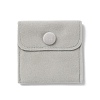 Square Velvet Jewelry Box with Snap Button CON-WH0088-77A-03-1