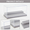 2-Tier Acrylic Minifigure Display Cases ODIS-WH0027-047A-4
