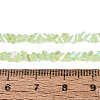 Electroplate Imitation Jade Glass Beads Strands EGLA-Q139-01A-B04-4