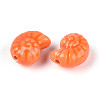 Glazed Porcelain Beads PORC-I028-02E-01-2