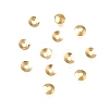 Brass Bead Caps KK-CBA1A60-17G-2