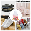 50Pcs Organza Packing Drawstring Bags ABAG-DR0001-11B-5