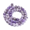 Natural Amethyst Beads Strands G-I288-A01-8mm-2