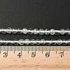 Natural Quartz Crystal Round Beads Strands G-J303-01-4mm-6