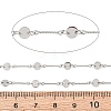 304 Stainless Steel Flat Round Link Chains CHS-H117-10P-2