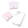 100Pcs Rectangle Clear Polypropylene Cellophane Bags CDIS-TA0001-40B-4