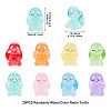 20Pcs Resin Tortoise Ornaments RESI-TA0003-79-5