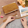 Polyester Braided Lace Ribbon SENE-WH0003-35A-3