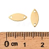 Brass Connector Charms KK-F907-02A-G-3