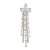 Brass Rhinestone Pendants KK-I715-13S-01-1