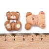 Animal Opaque Resin Cabochons CRES-A061-03-4