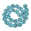 Synthetic Turquoise Beads Strands UNKW-T001-A10-02-2