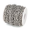 304 Stainless Steel Figaro Chains SA-CBA6E2D-01P-2