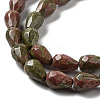 Natural Unakite Beads Strands G-P520-B09-01-4