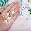 26Pcs 26 Styles Alloy Enamel Cup Charms HJEW-GL00003-3