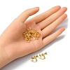 Rack Plated Brass Screw Clip-on Earring Findings KK-YW0001-10G-4