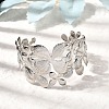 304 Stainless Steel Cuff Bangles BJEW-L705-04A-P-2