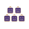 Alloy Enamel Charms ENAM-T016-13H-RS-1