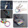 20Pcs 304 Stainless Steel Split Key Rings FIND-UN0003-53-6