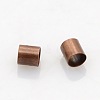 Brass Crimp Beads X-KK-L017-R-NF-2