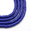 Handmade Polymer Clay Beads CLAY-R067-6.0mm-A09-1