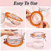 14Pcs Silicone Jar Gaskets AJEW-CN0007-09A-6