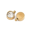 304 Stainless Steel Charms STAS-G118-05G-2