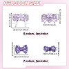 12Pcs 12 Styles Transparent Resin Beads & Handmade Polymer Clay & Rhinestone FIND-GA0008-30-2