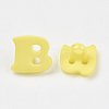 Acrylic Shank Buttons X-BUTT-E029-06-2