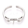 Brass Cup Peg Ring Settings KK-N274-36P-2