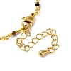 Brass Chain Necklace Making KK-K337-13G-08-3