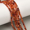 Natural Red Agate Beads Strands G-B168-A04-2mm-1