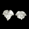 Leaf ABS Plastic Imitation Pearl Pendants X-OACR-R016-43-1