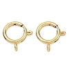 Brass Spring Ring Clasps KK-CBA1AE8-05E-G-1